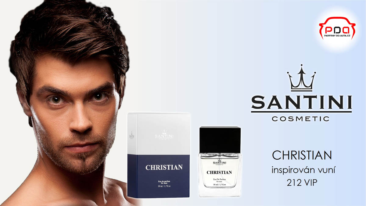 Christian Santini Cosmetic pánský parfém 50ml banner